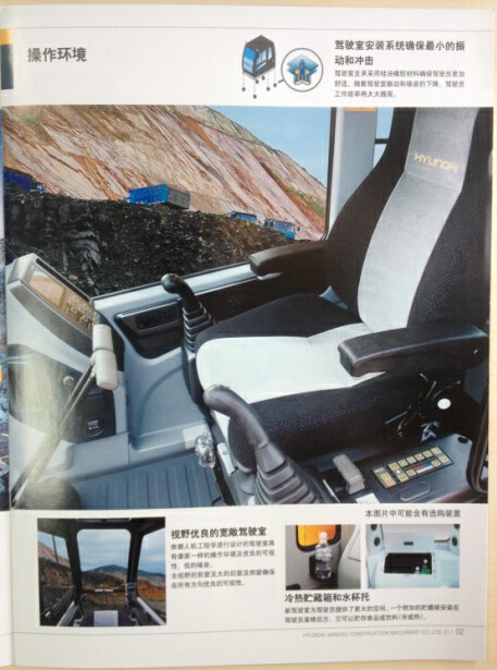 Modern excavators R445lc-7