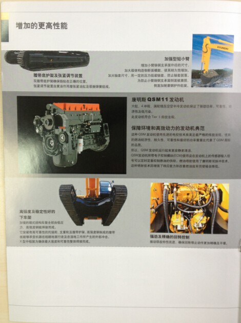 Modern excavators R445lc-7